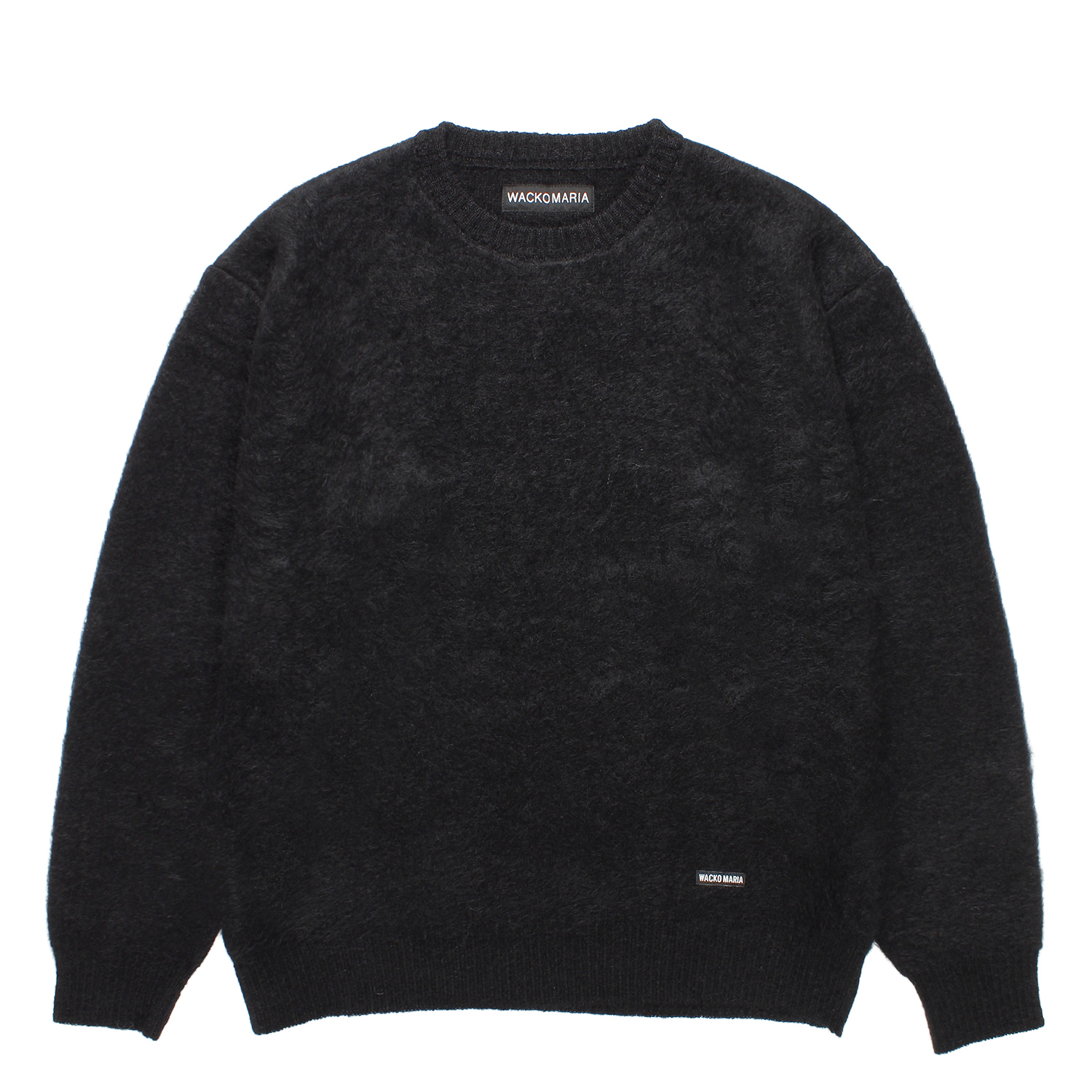 MIX MOHAIR CREW NECK SWEATER
