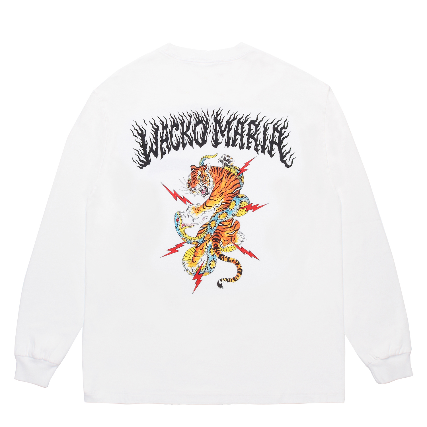 TIM LEHI / WASHED HEAVY WEIGHT CREW NECK LONG SLEEVE T-SHIRT (TYPE-1)