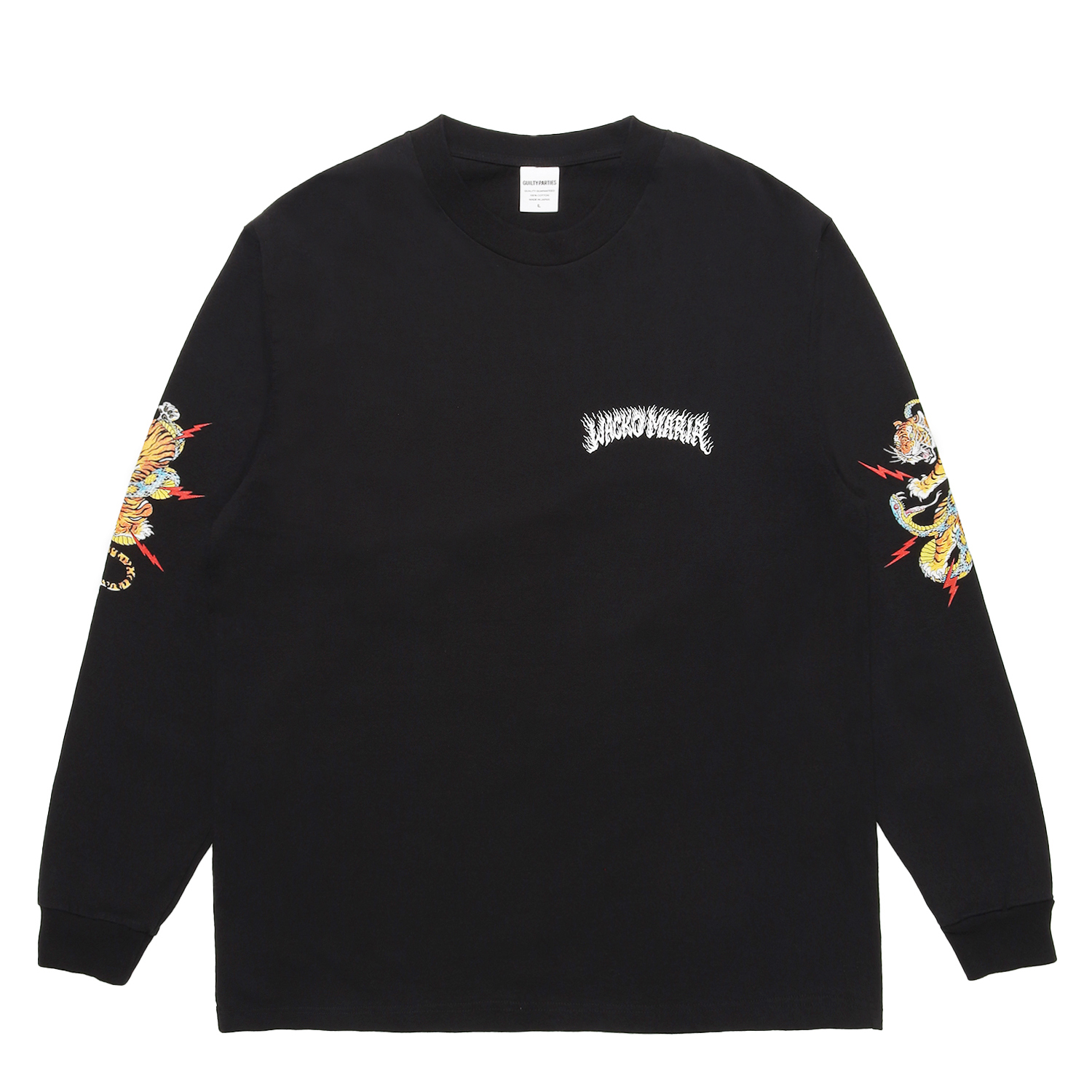 TIM LEHI / WASHED HEAVY WEIGHT CREW NECK LONG SLEEVE T-SHIRT (TYPE-2)