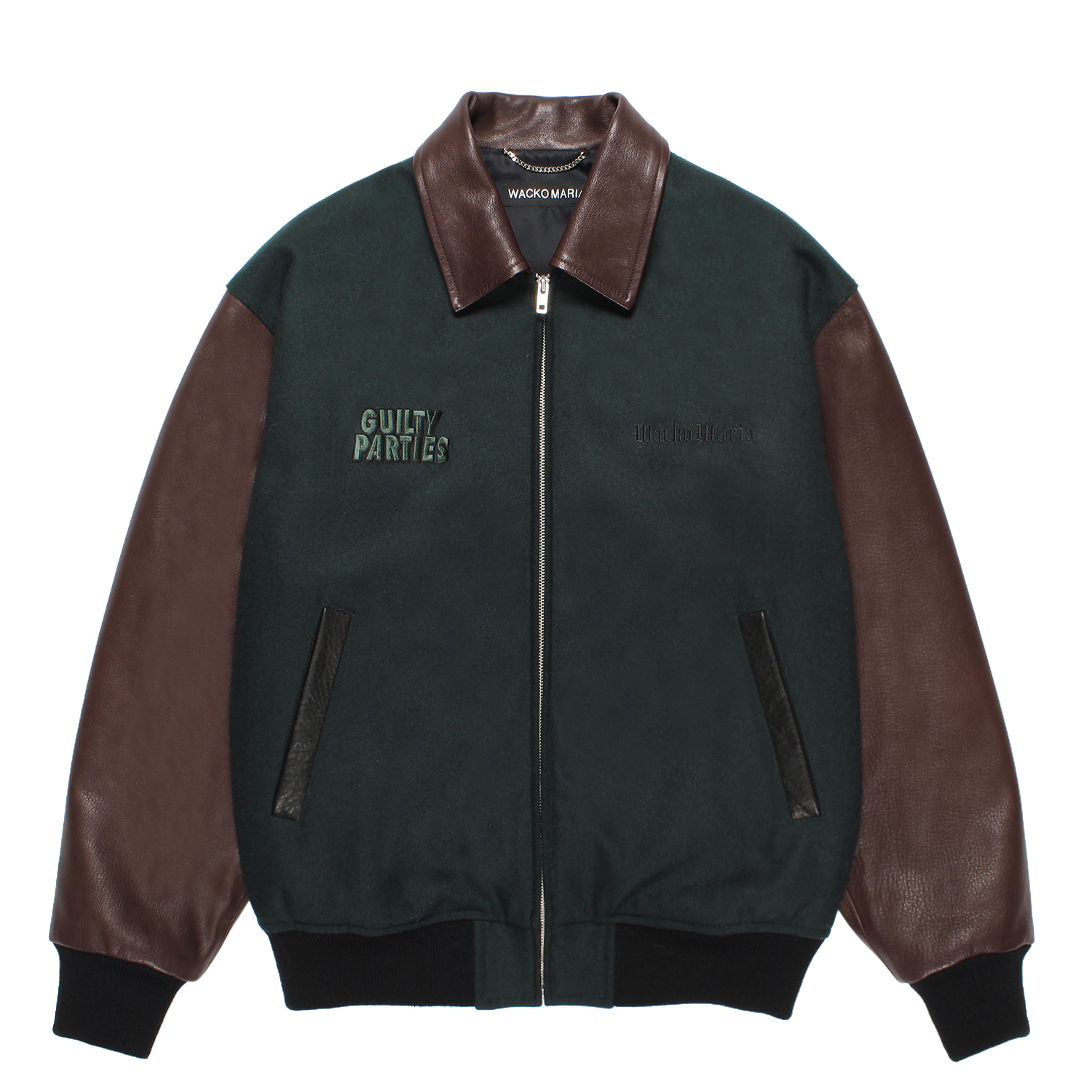 LEATHER VARSITY JACKET (TYPE-1)