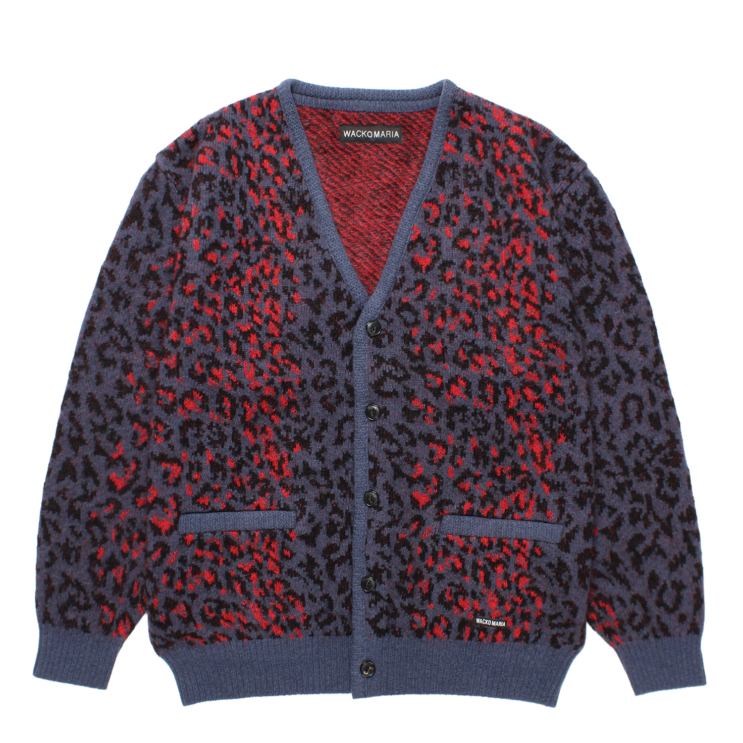 LEOPARD MOHAIR CARDIGAN