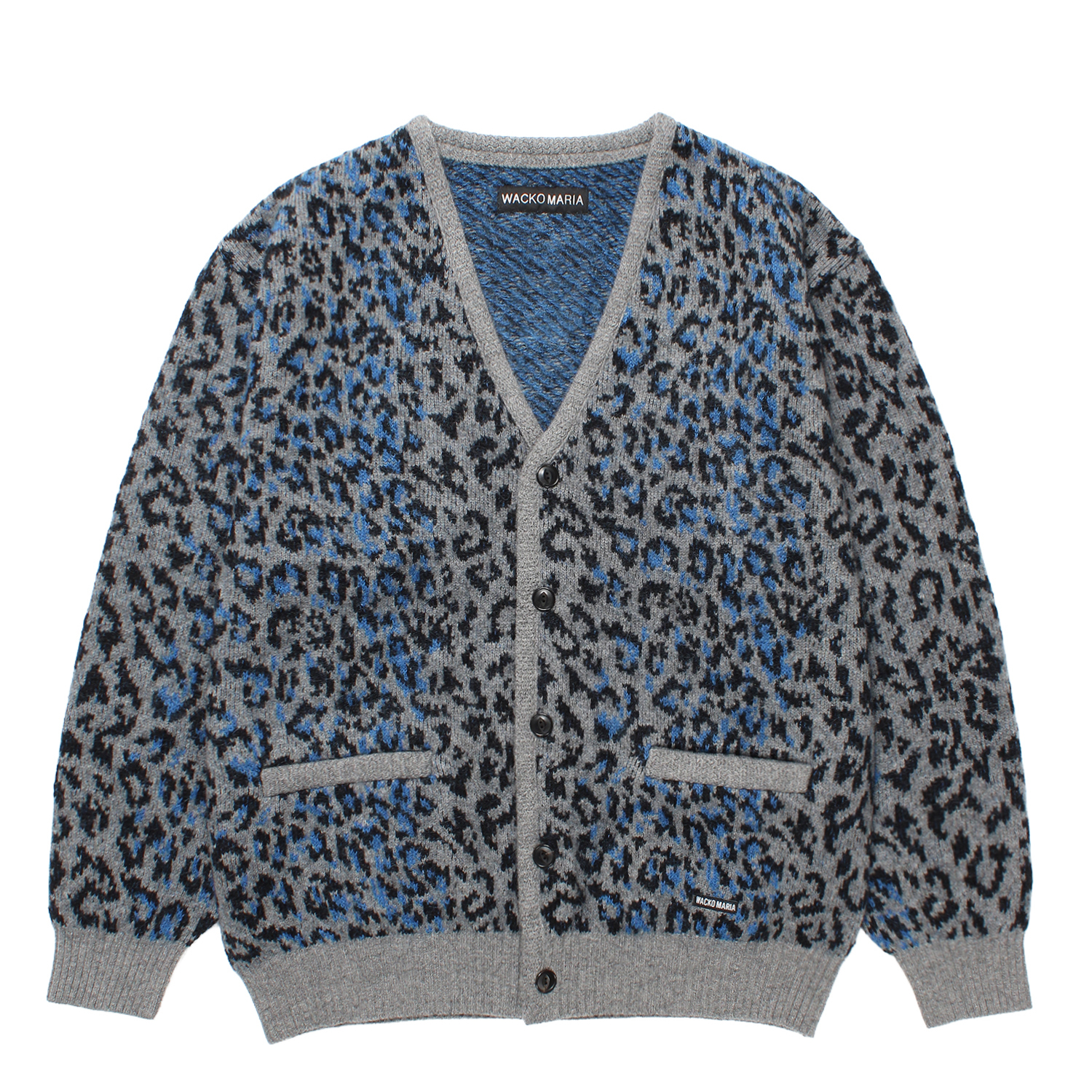 LEOPARD MOHAIR CARDIGAN