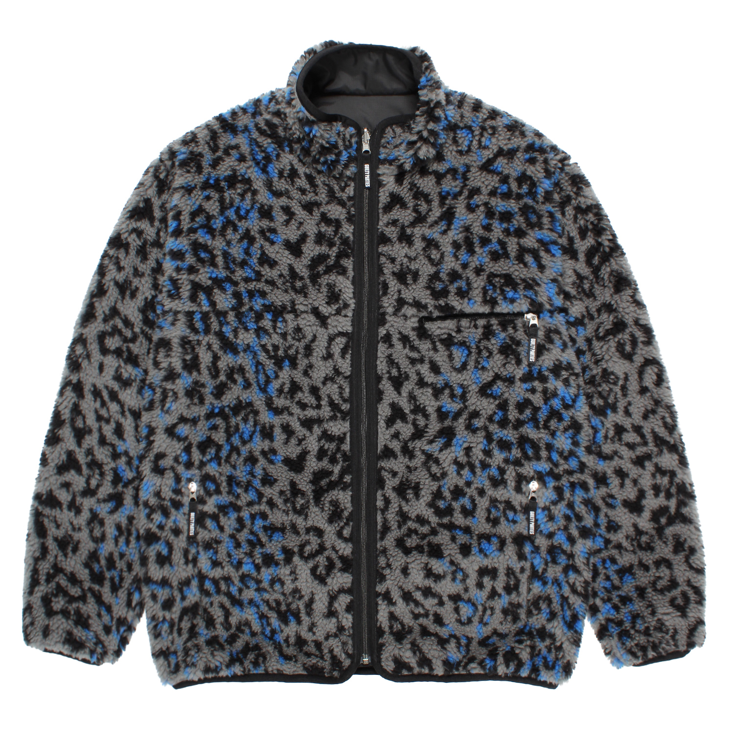 REVERSIBLE LEOPARD BOA JACKET