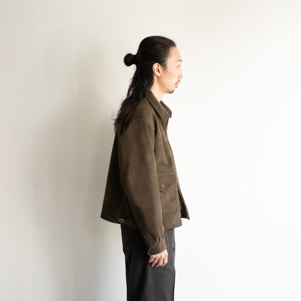 OLD JOE / PATINA DEERSKIN ALBERT JACKET / kaddish