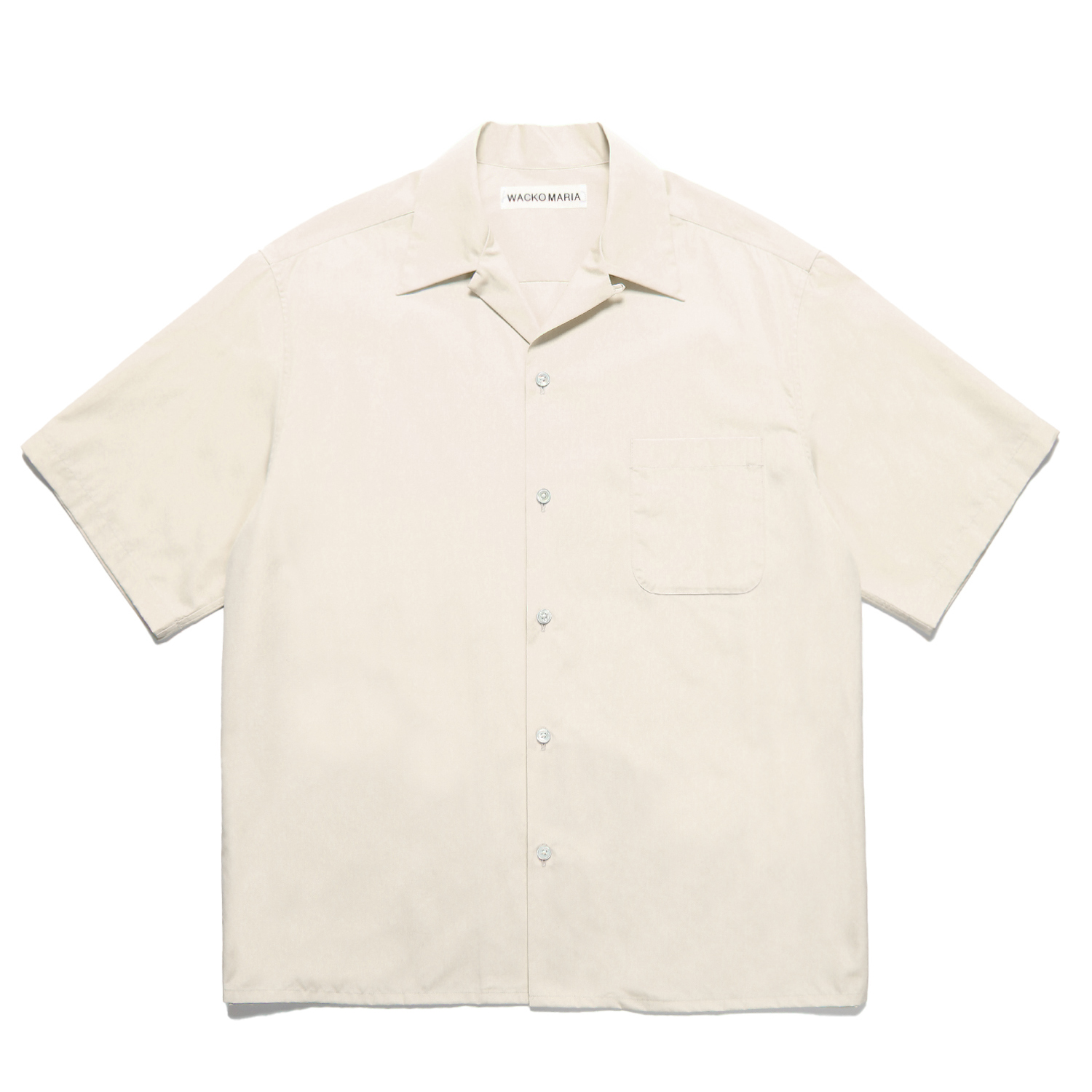 OPEN COLLAR SHIRT S/S