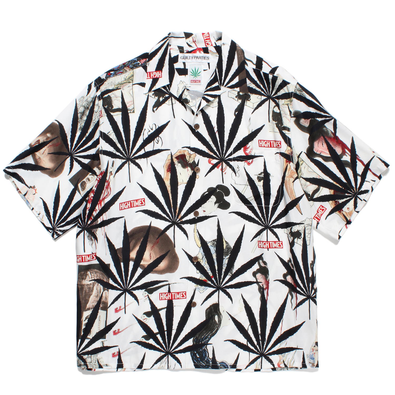 HIGHTIMES / S/S HAWAIIAN SHIRT (TYPE-2)