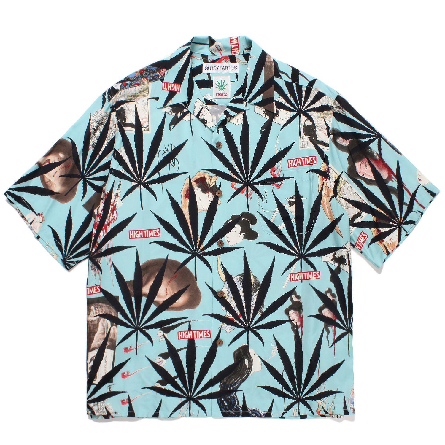 HIGHTIMES / S/S HAWAIIAN SHIRT (TYPE-2)