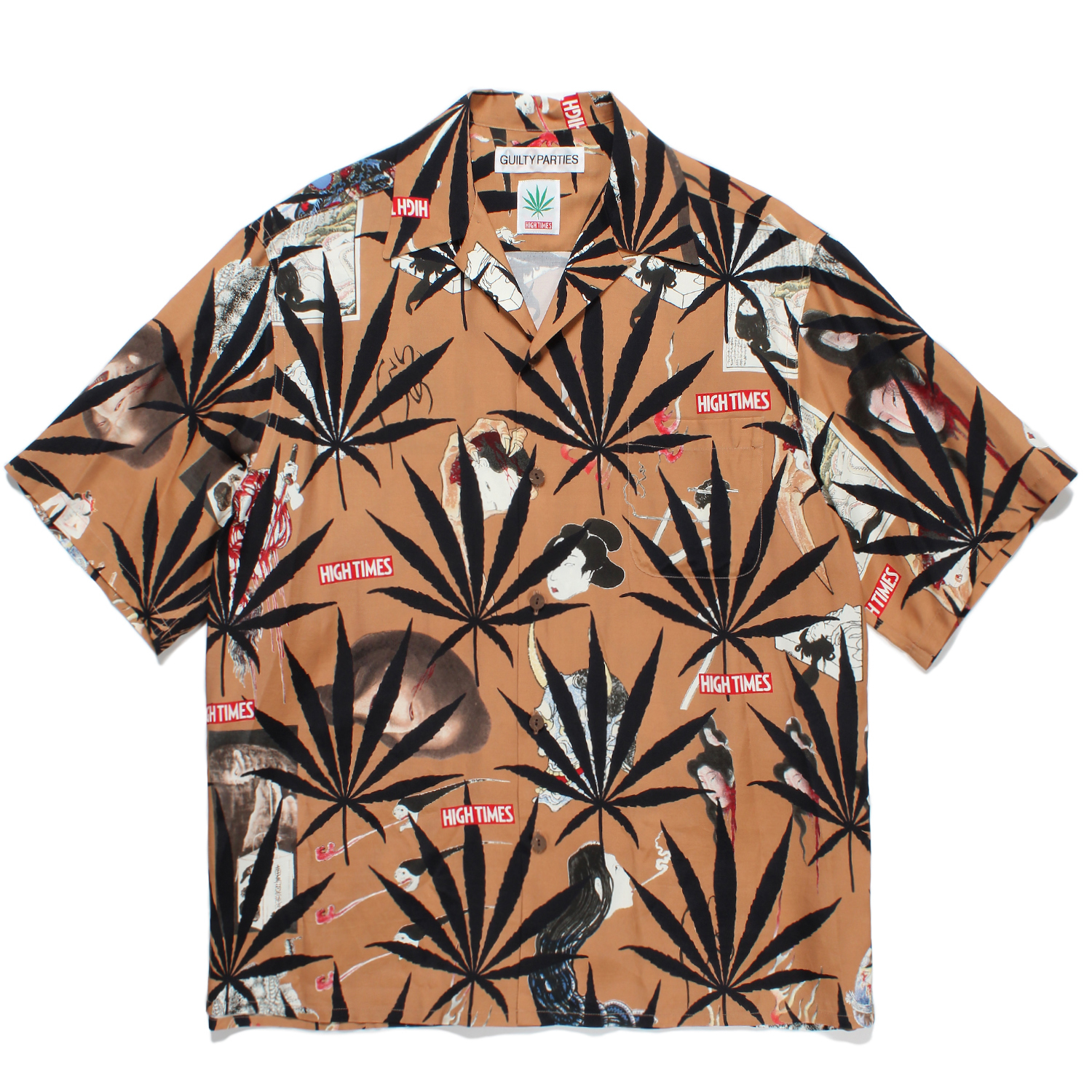HIGHTIMES / S/S HAWAIIAN SHIRT (TYPE-2)
