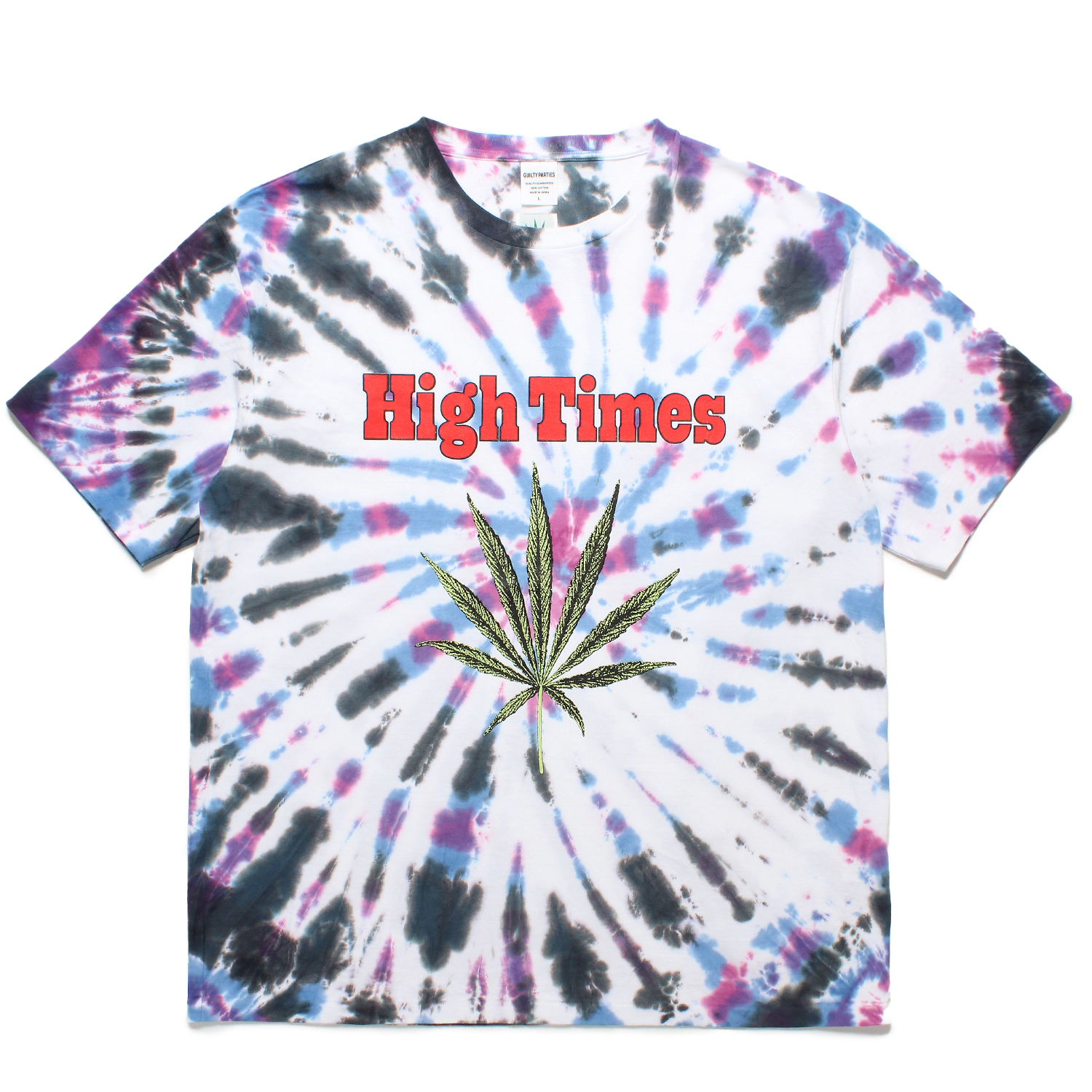 HIGHTIMES / TIE DYE CREW NECK T-SHIRT (TYPE-1)