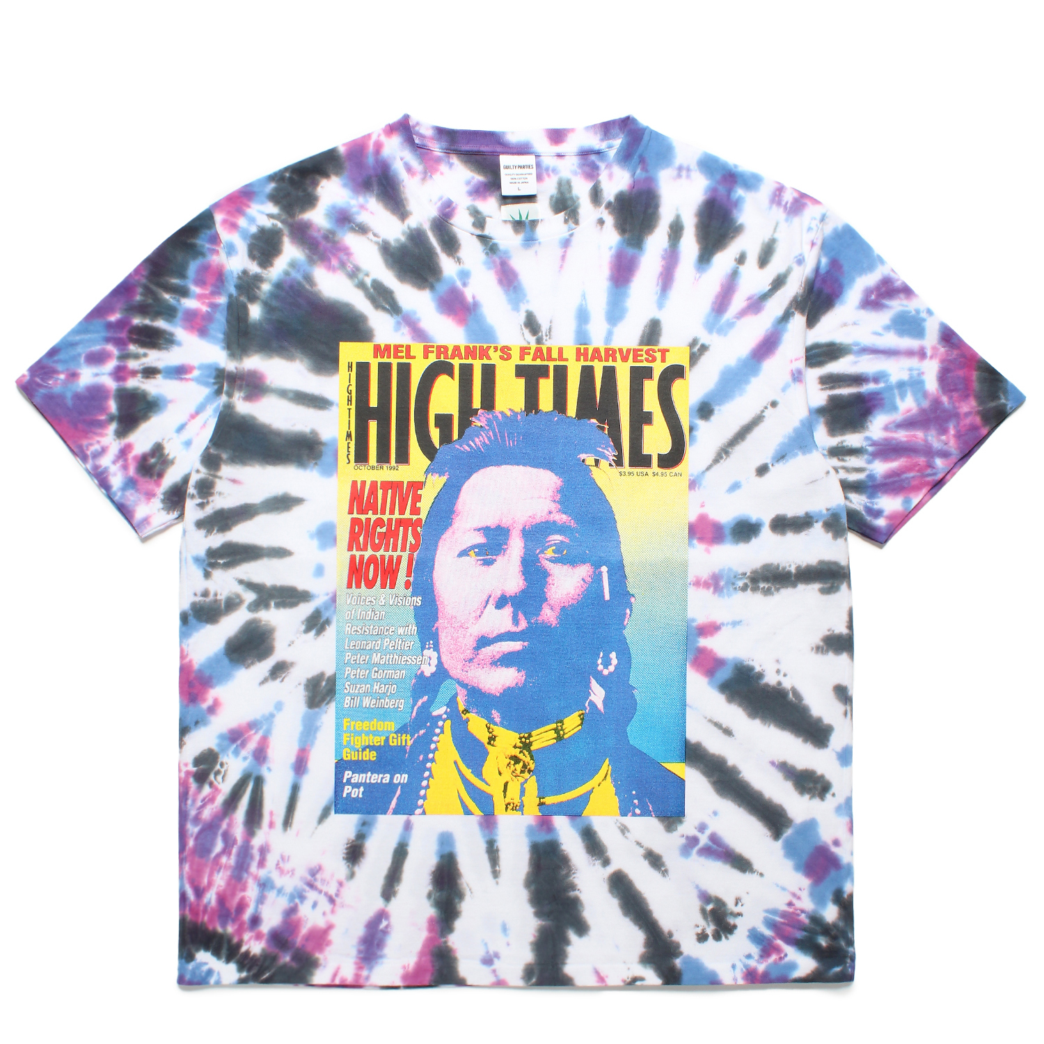 HIGHTIMES / TIE DYE CREW NECK T-SHIRT (TYPE-3)