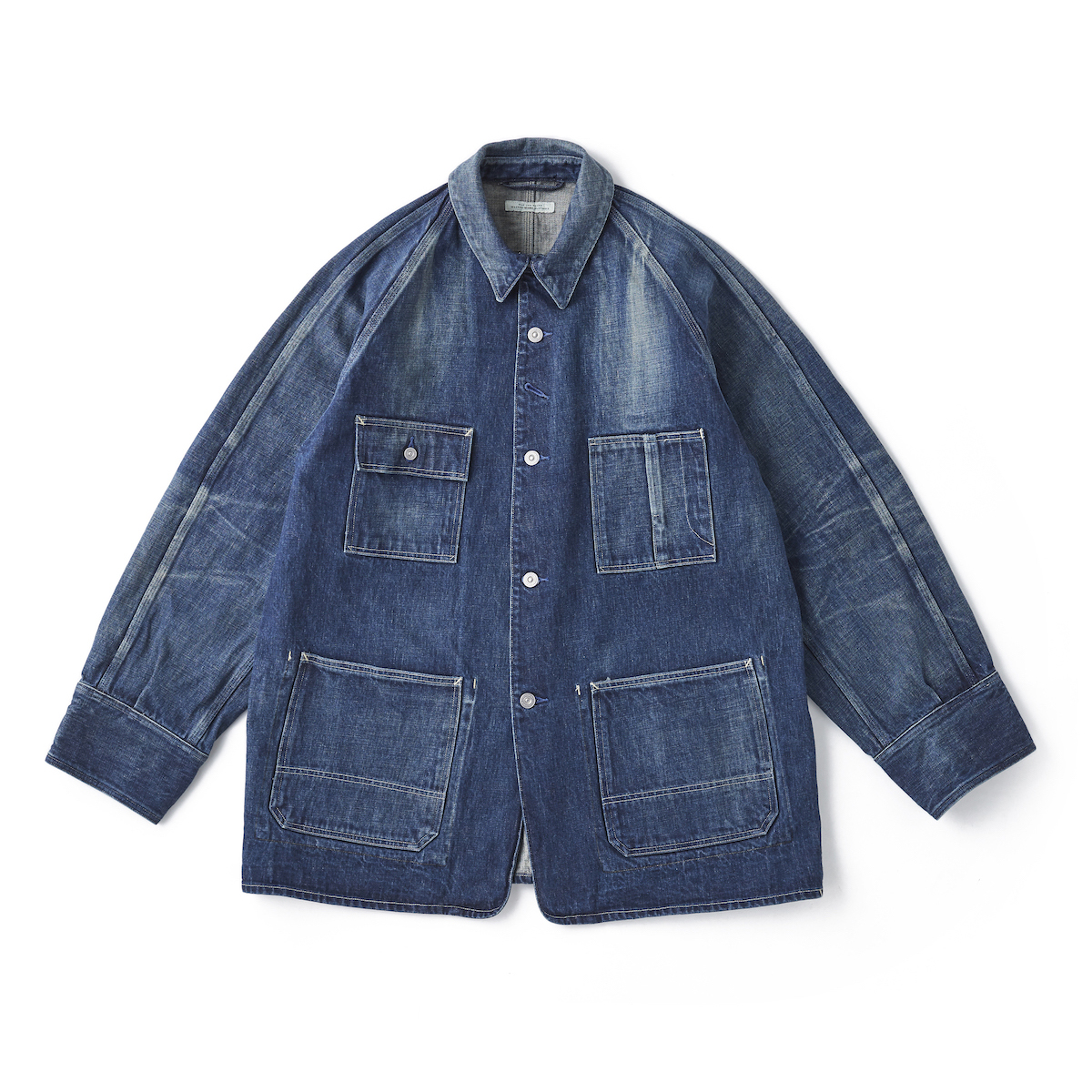 HAMPTON CHORE JACKET(FADE INDIGO)