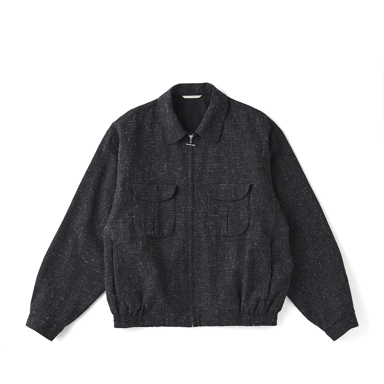 PLEATED-POCKET RICKY JACKET