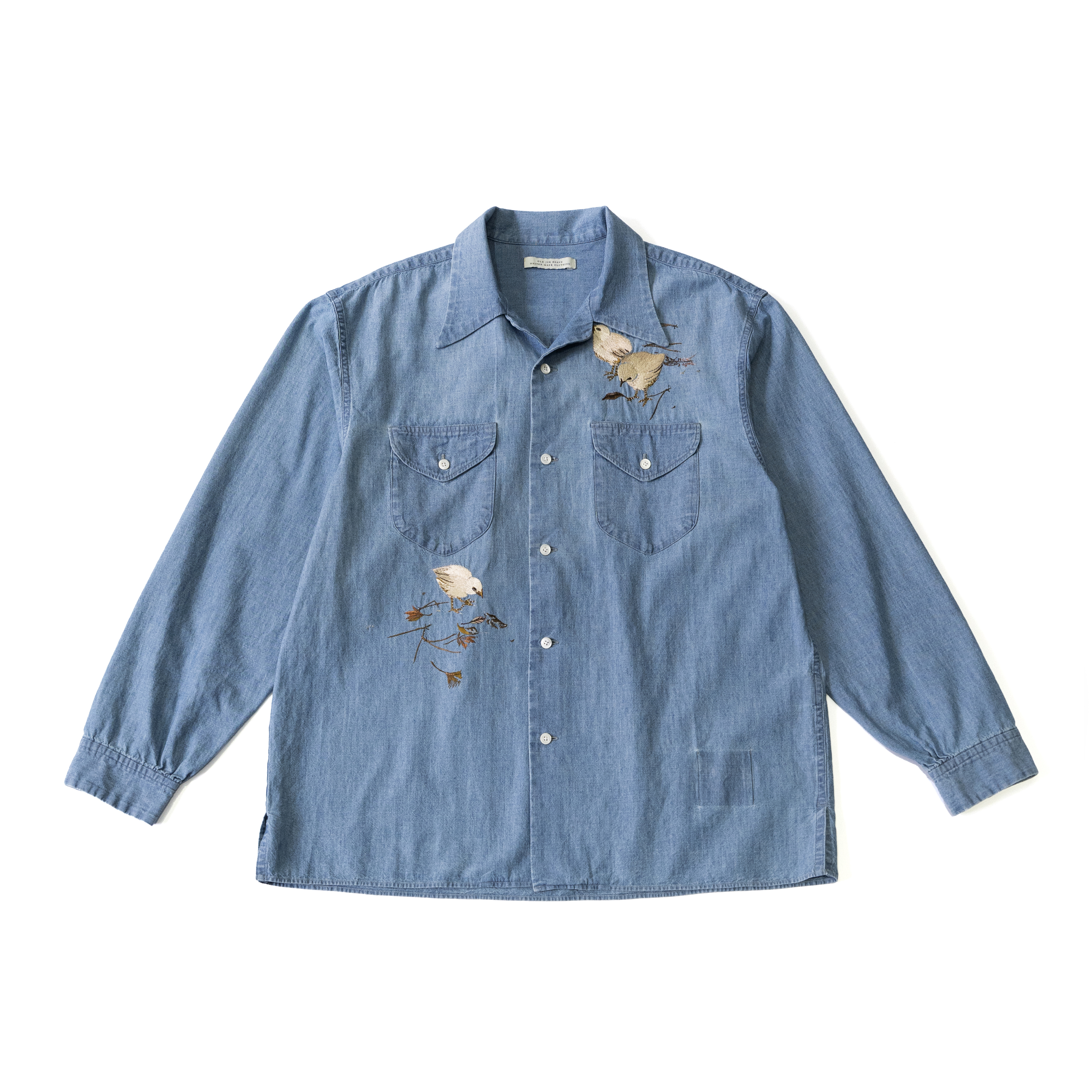 SWALLOW COLLAR SPORTS SHIRTS Long-sleeve (Hiyoko)